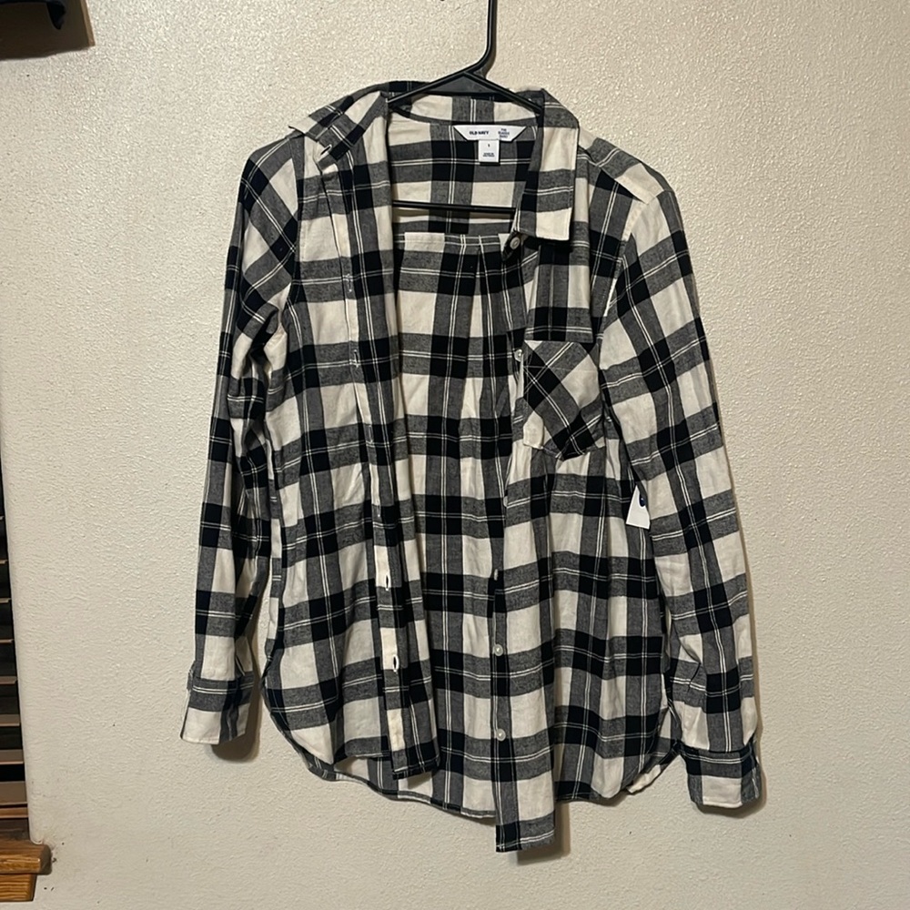 Gray/Black Flannel